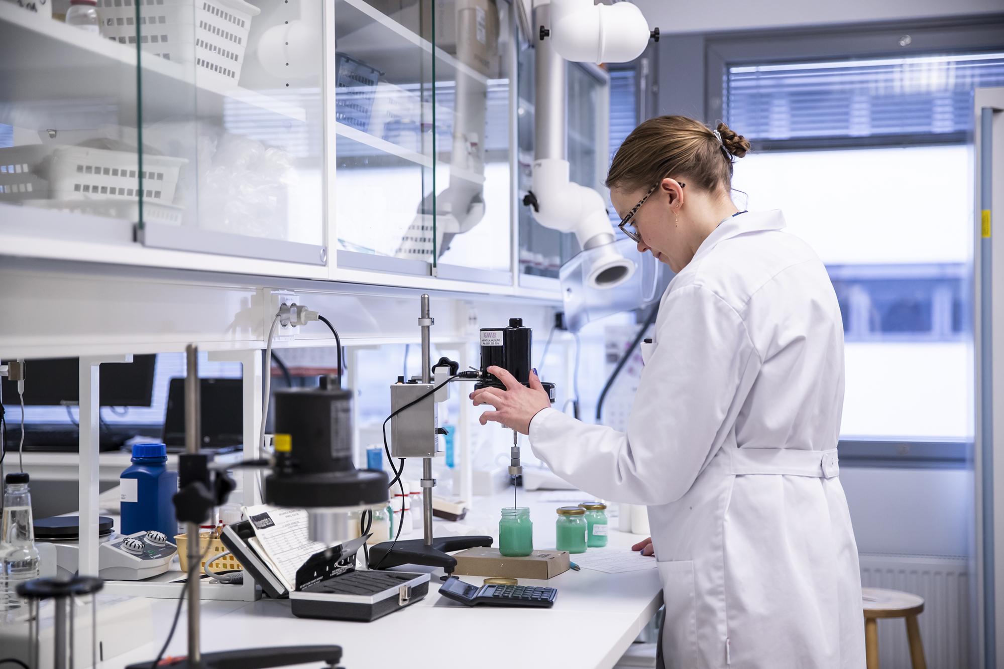 Bernerin Herttoniemen laboratoriosta