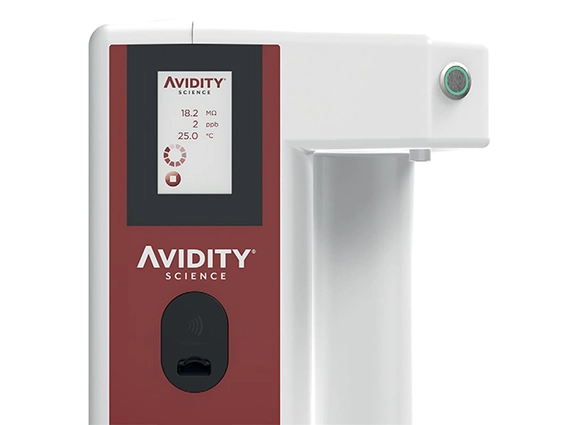 Avidity Solo S touch-screen