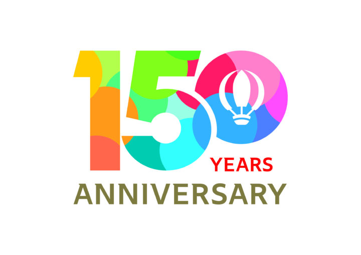Shimadzu 150 years logo