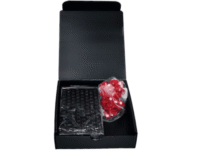 Shimadzu ruskea näytepullo+korkki (silikoni/PTFE) 1.5 ml