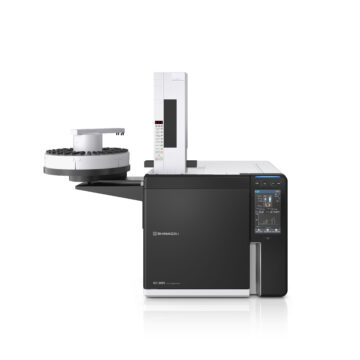 Shimadzu GC-2060 -kaasukromatografi & AOC-20i näytteensyöttäjä + näytekaruselli