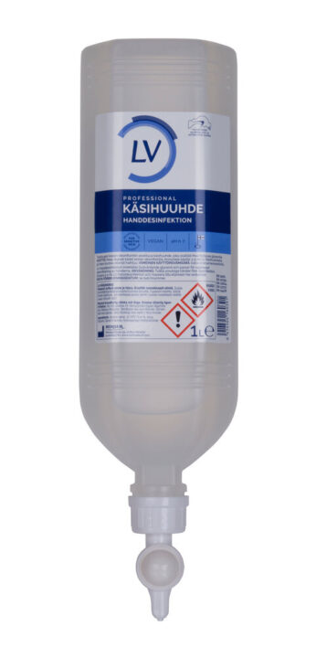 LV Käsihuuhde 1 litran dispenso